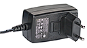 Steckernetzteil 24 V DC, 750 mA, mit Eurostecker
