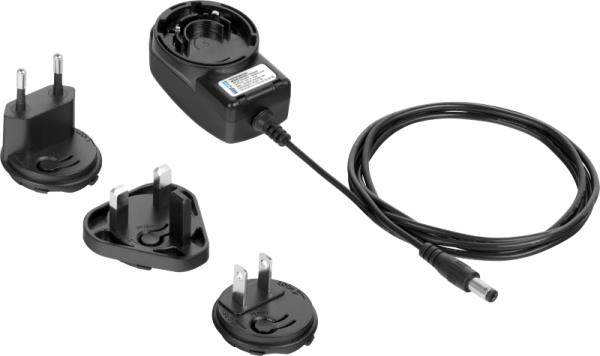 Steckernetzteil 12 VDC 0,5 A (EU, UK, USA)