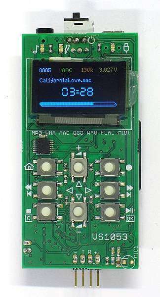 VS1053B USB HiFi Player