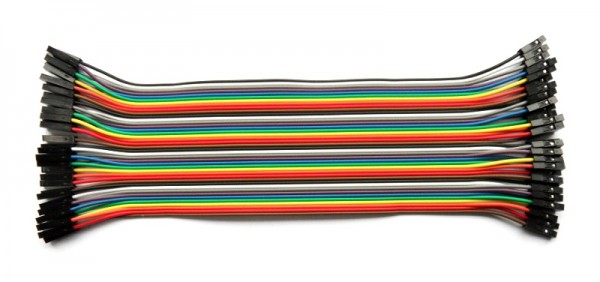 Jumper Wire, Bu/Bu, 20 cm, 40 Stk.