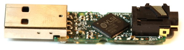 VS1010 Miniature USB Headphone DAC Board