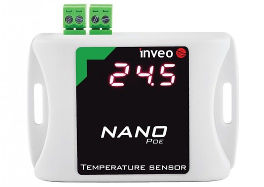 Nano Temperature Sensor PoE