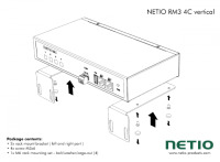 NETIO RM3 4C/4PS vertical