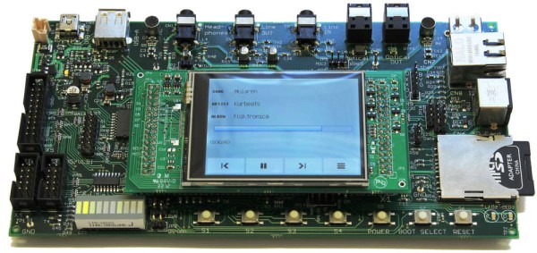 VS1005 Family Developer Board with LCD