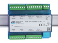 Web-Thermometer 8x Pt100 / Pt1000