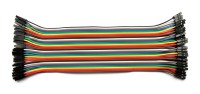 Jumper Wire, Bu/Bu, 20 cm, 40 Stk.