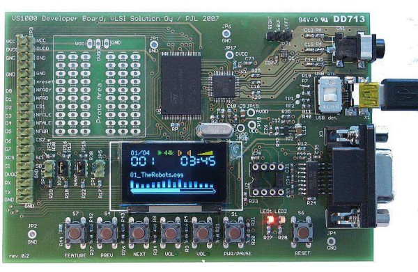 VS1000D-L Developer Board