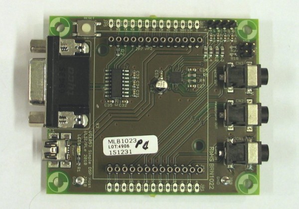 Simple DSP Host Connector Board