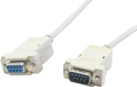 Serielles Kabel, St/Bu, 9 pol., 2 m